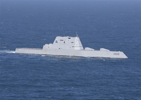 was the uss zumwalt deployed.